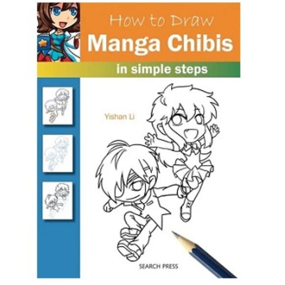 2 Books - How to Draw Manga "Chibis & Boys" In Simple Steps Books - Picture 2 of 13